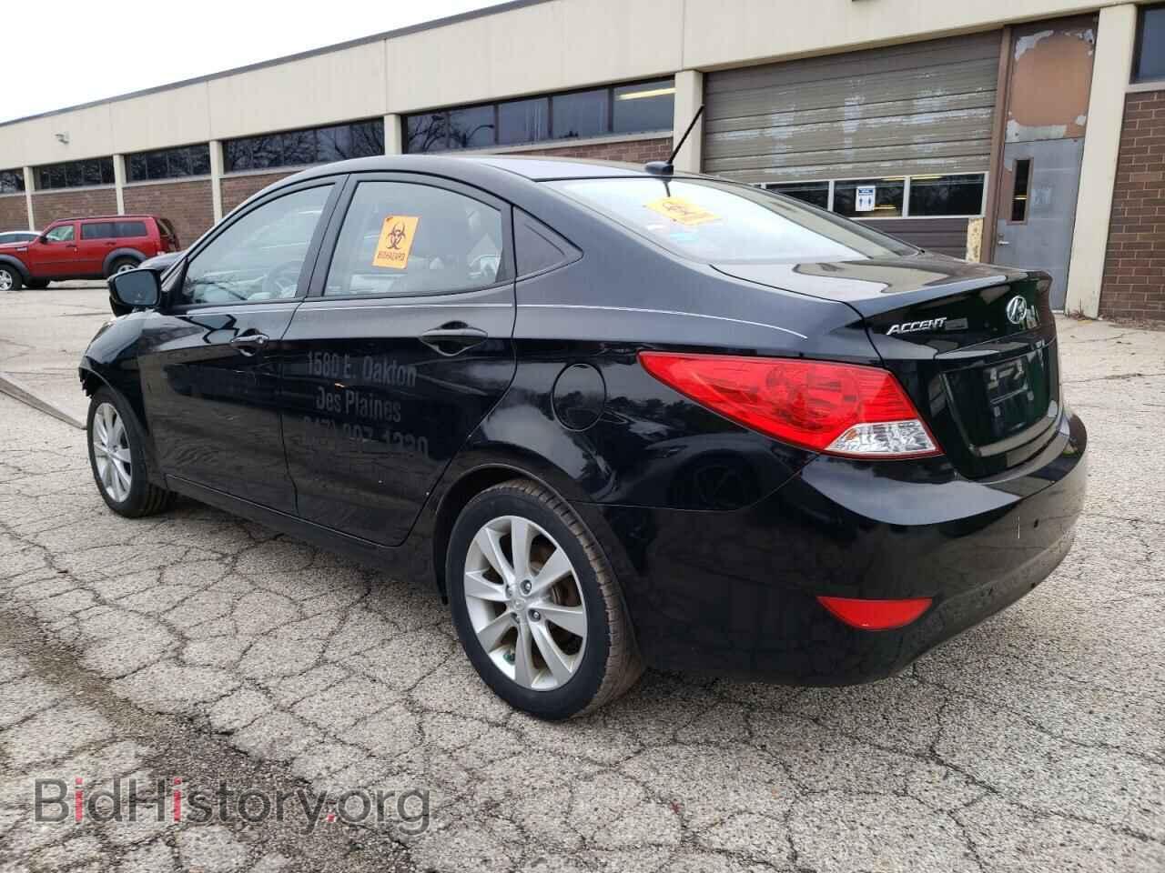 2013 HYUNDAI ACCENT - VIN: KMHCU4AE8DU460486 - Фото 2
