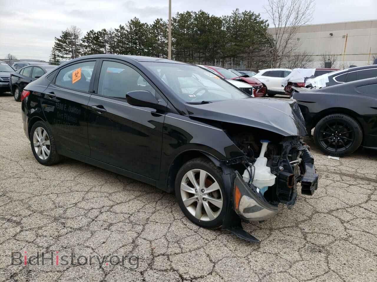 2013 HYUNDAI ACCENT - VIN: KMHCU4AE8DU460486 - Фото 4