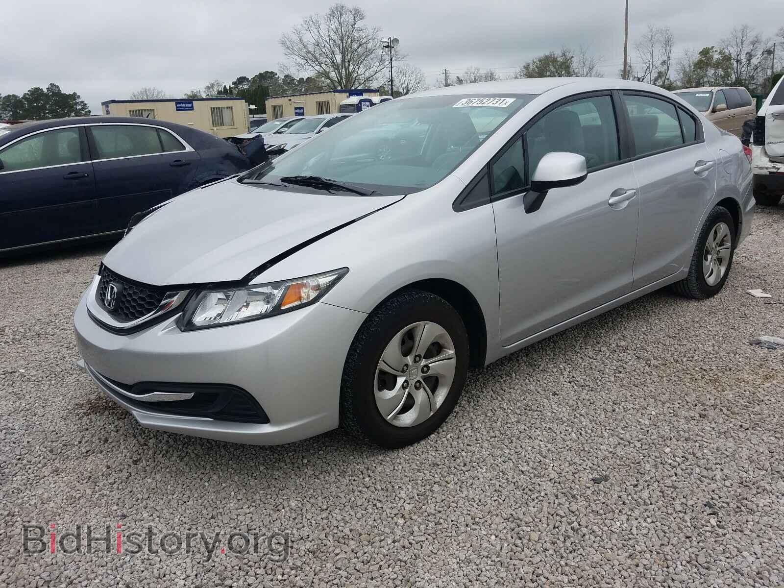 2013 HONDA CIVIC - VIN: 19XFB2F58DE013577 - Фото 2