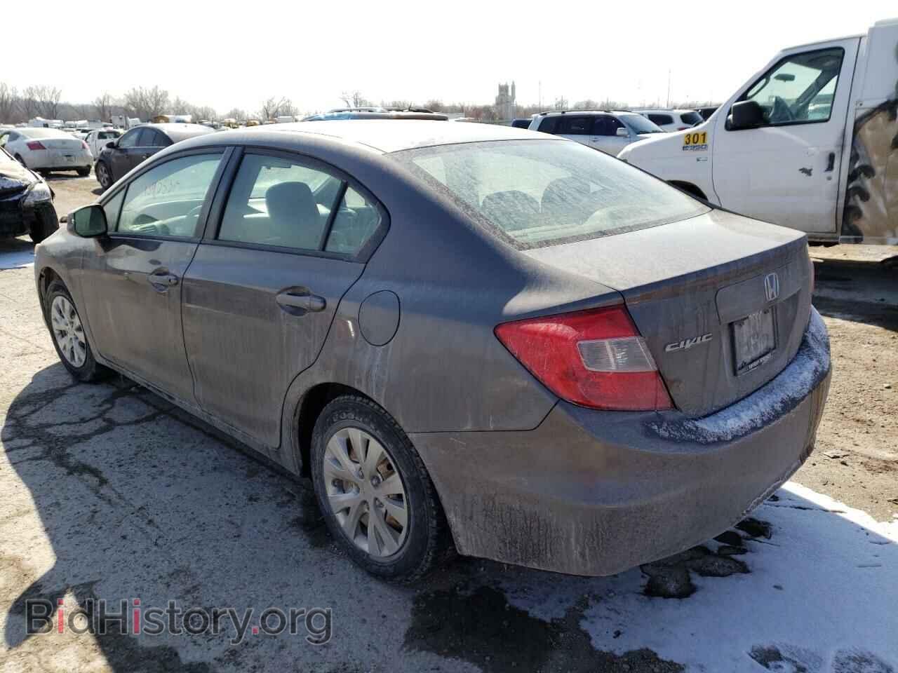 2012 HONDA CIVIC - VIN: 19XFB2F51CE100882 - Фото 3