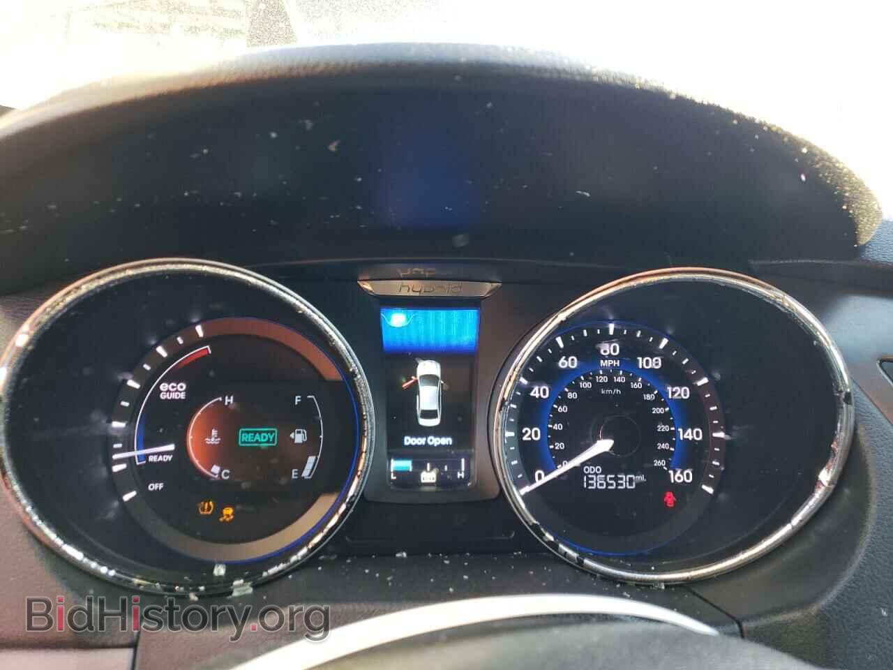 2014 HYUNDAI SONATA - VIN: KMHEC4A42EA110261 - Фото 9