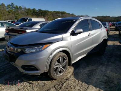 2019 Honda HR-V TOURING, silver — VIN 3CZRU6H91KM708172, Copart