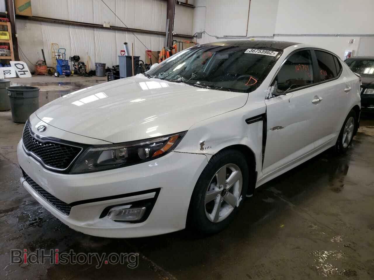 2015 KIA OPTIMA - VIN: KNAGM4A70F5624959 - Фото 2