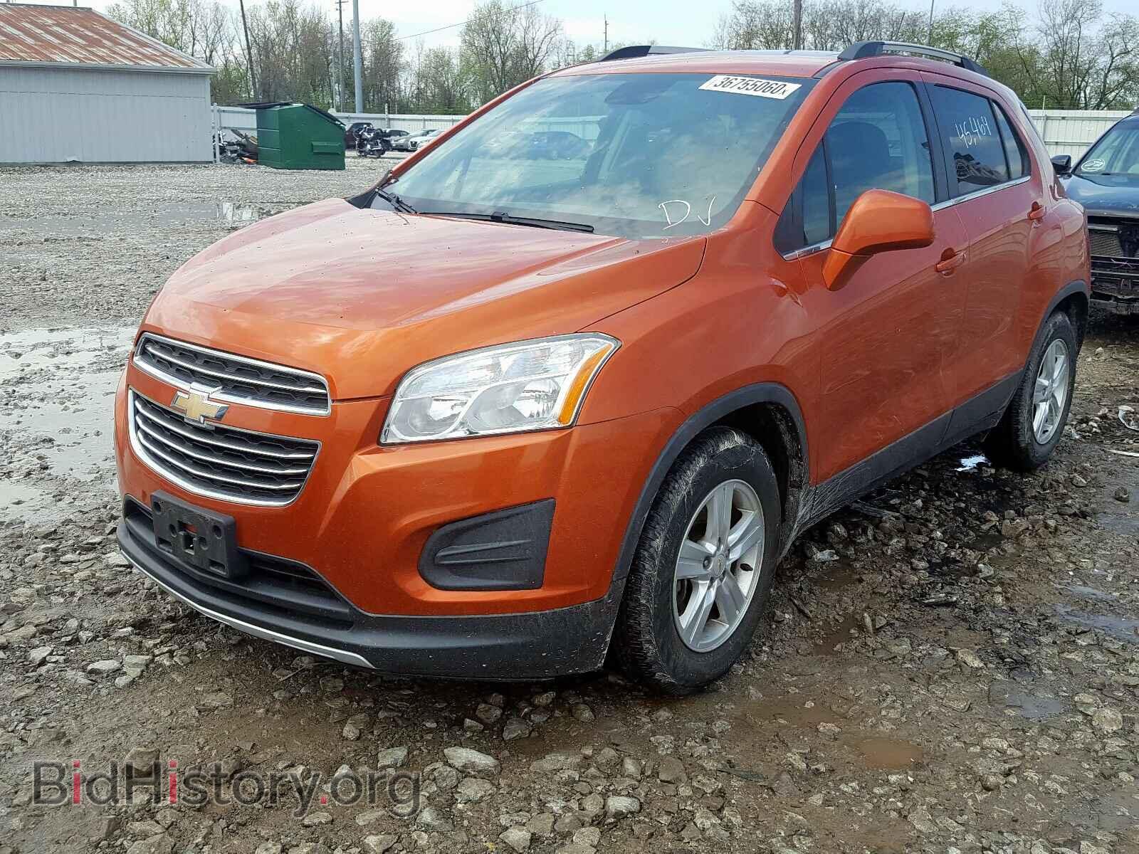 2015 CHEVROLET TRAX - VIN: KL7CJLSB7FB189721 - Фото 2