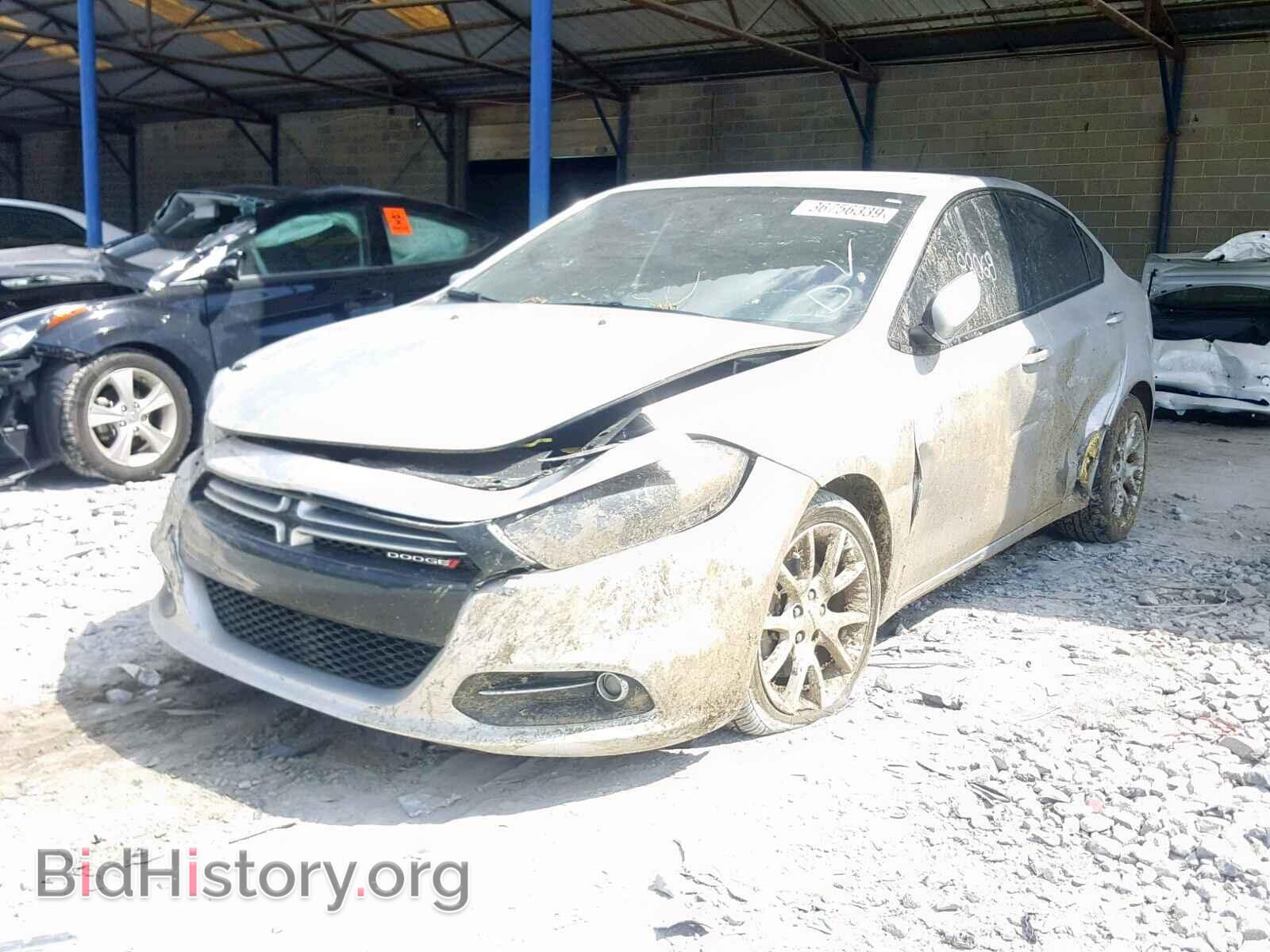 2013 DODGE DART - VIN: 1C3CDFBA6DD104991 - Фото 2