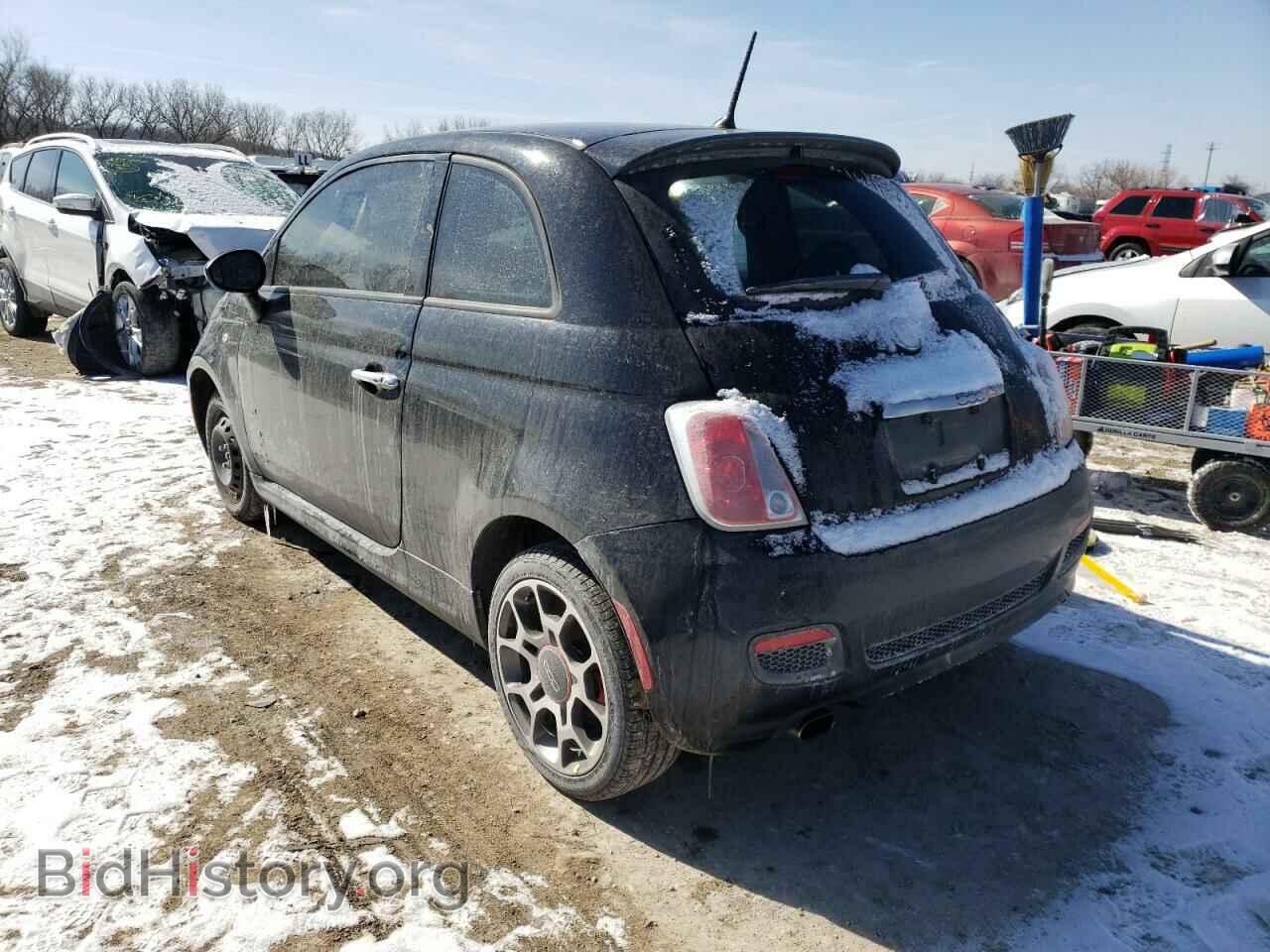 2015 FIAT 500 - VIN: 3C3CFFBRXFT657401 - Фото 3