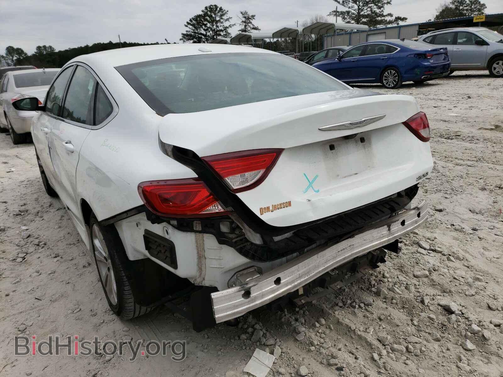 2015 CHRYSLER 200 - VIN: 1C3CCCAB1FN622760 - Фото 3