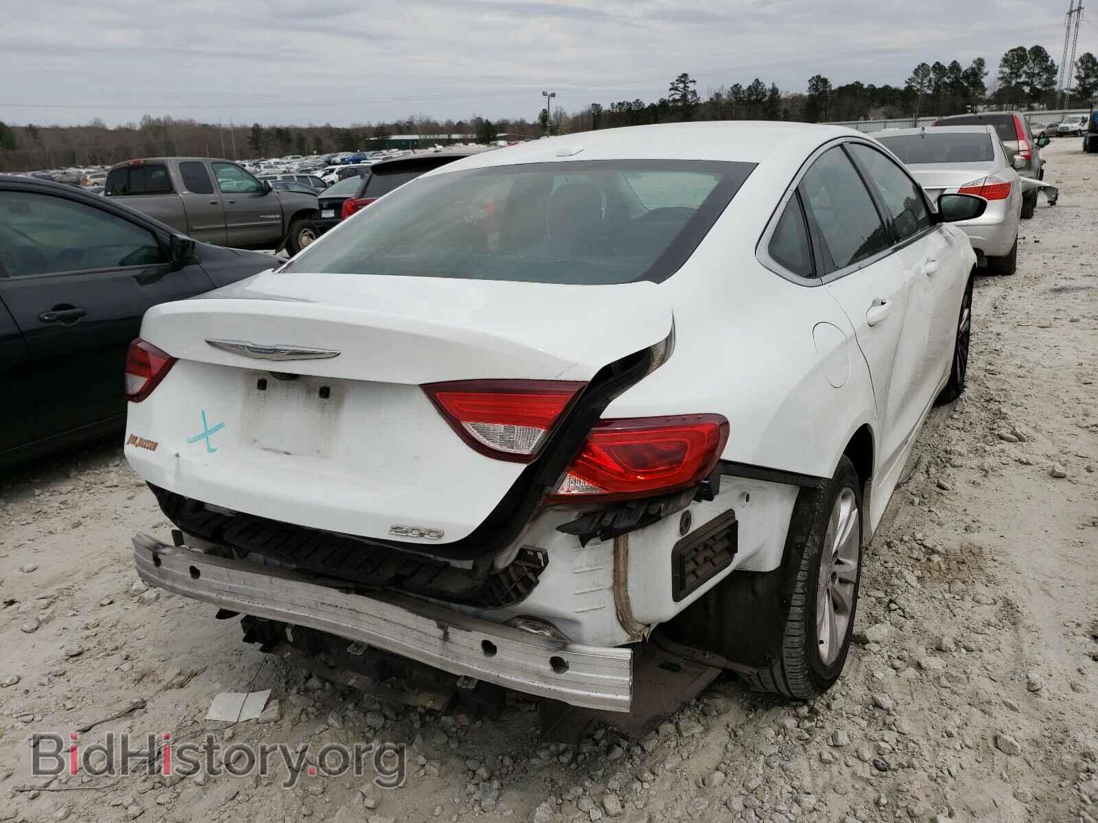 2015 CHRYSLER 200 - VIN: 1C3CCCAB1FN622760 - Фото 4