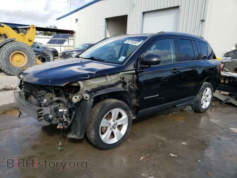 2012 Jeep COMPASS Compass SP (VIN 1C4NJCBA5CD637196) — photo 1 of 14, Copart, damage: front end