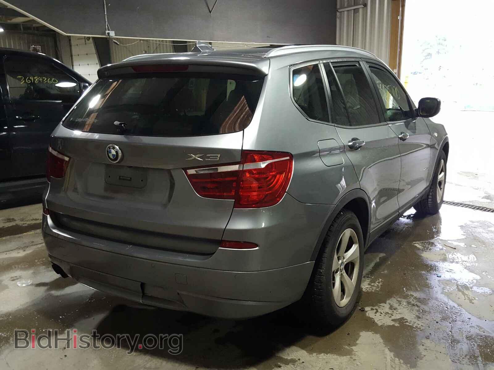 2011 BMW X3 - VIN: 5UXWX5C56BL710367 - Фото 4