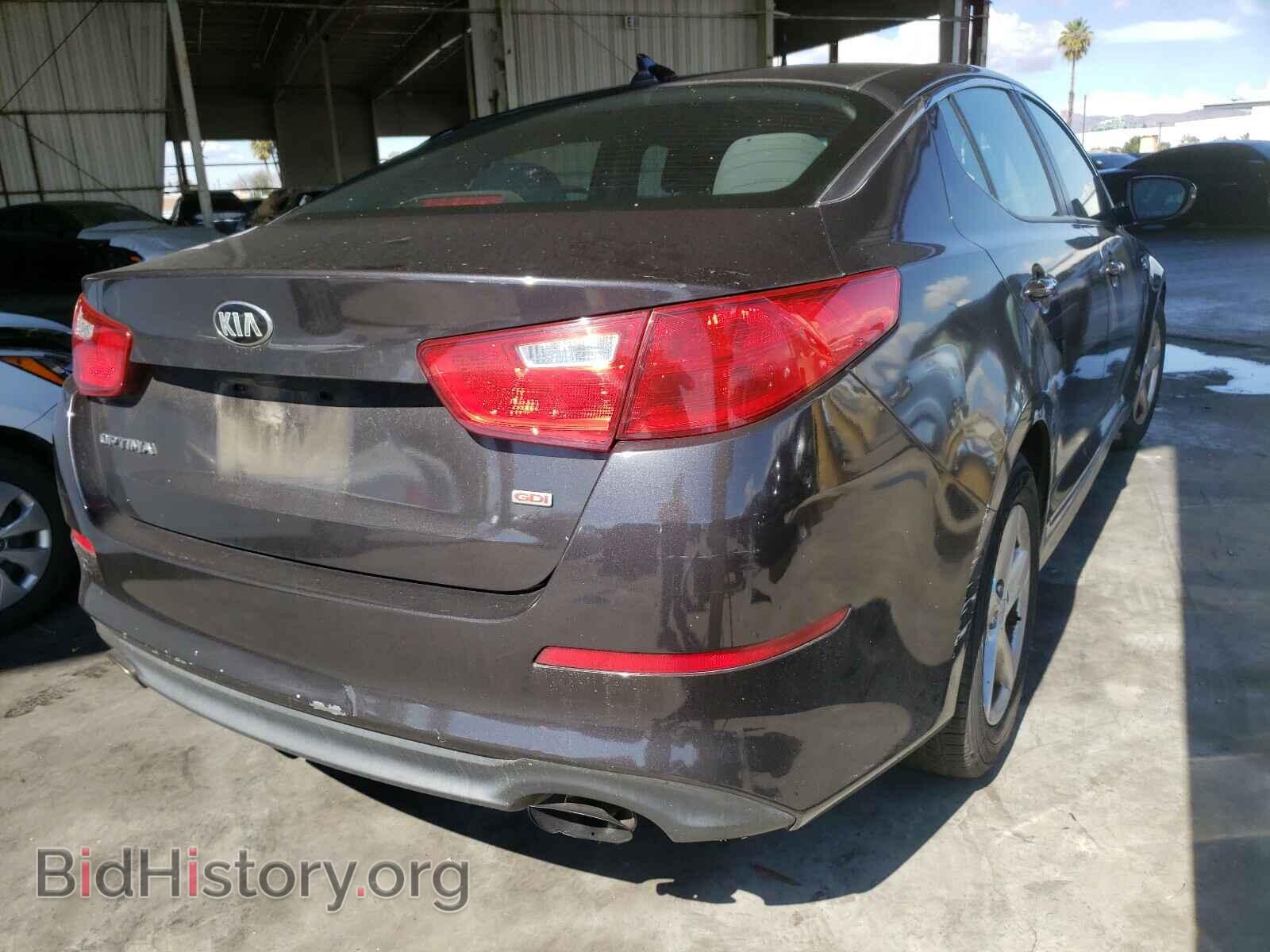 2015 KIA OPTIMA - VIN: KNAGM4A74F5630263 - Фото 4