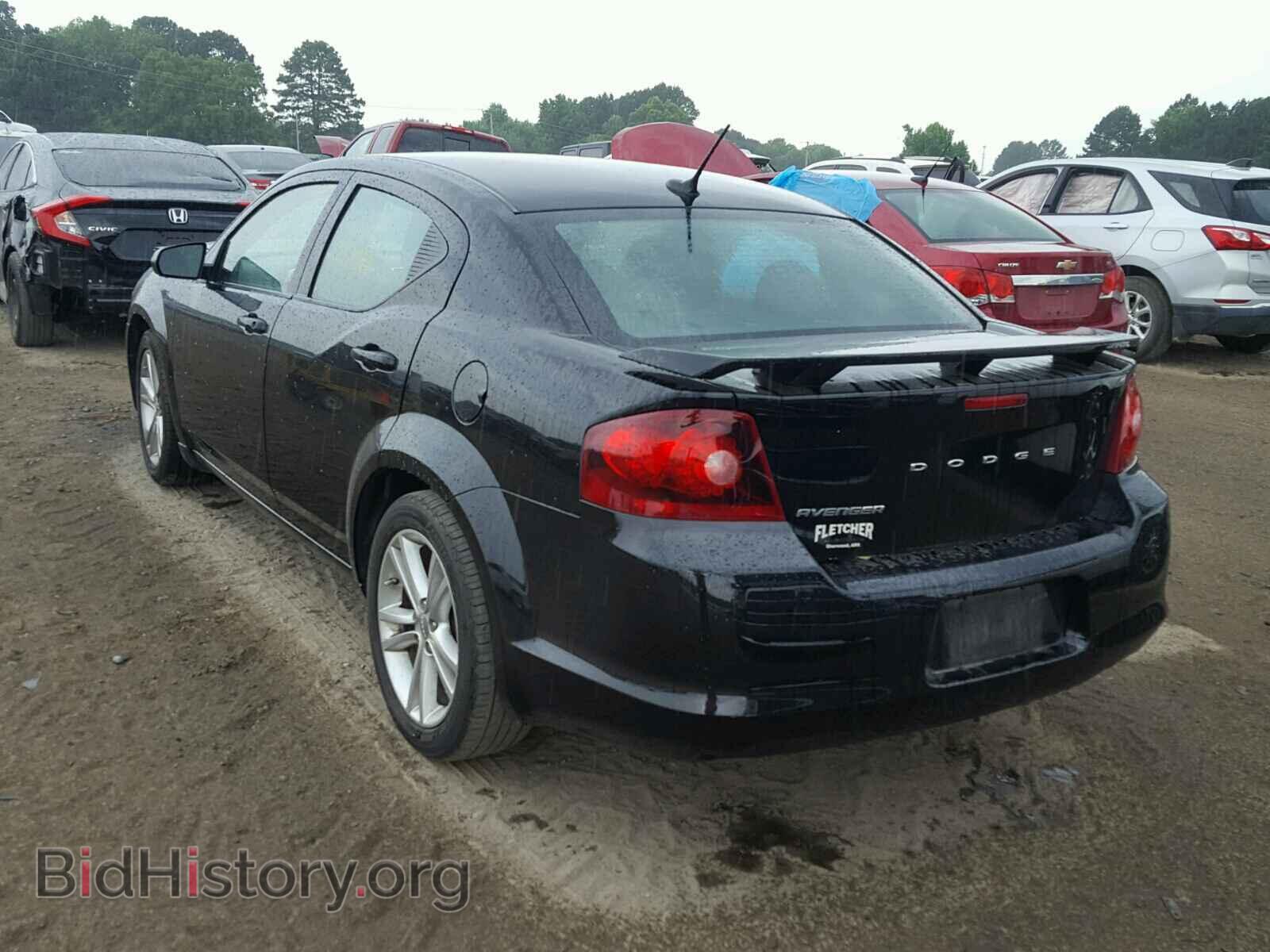 2014 DODGE AVENGER - VIN: 1C3CDZAB5EN139738 - Фото 3