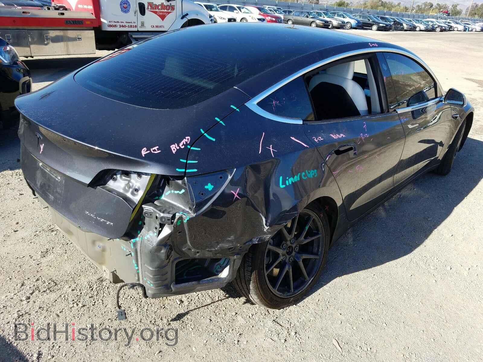 2019 TESLA MODEL 3 - VIN: 5YJ3E1EB9KF391166 - Фото 4