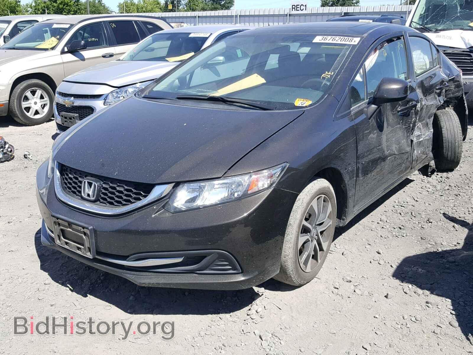 2013 HONDA CIVIC - VIN: 19XFB2F80DE255256 - Фото 2