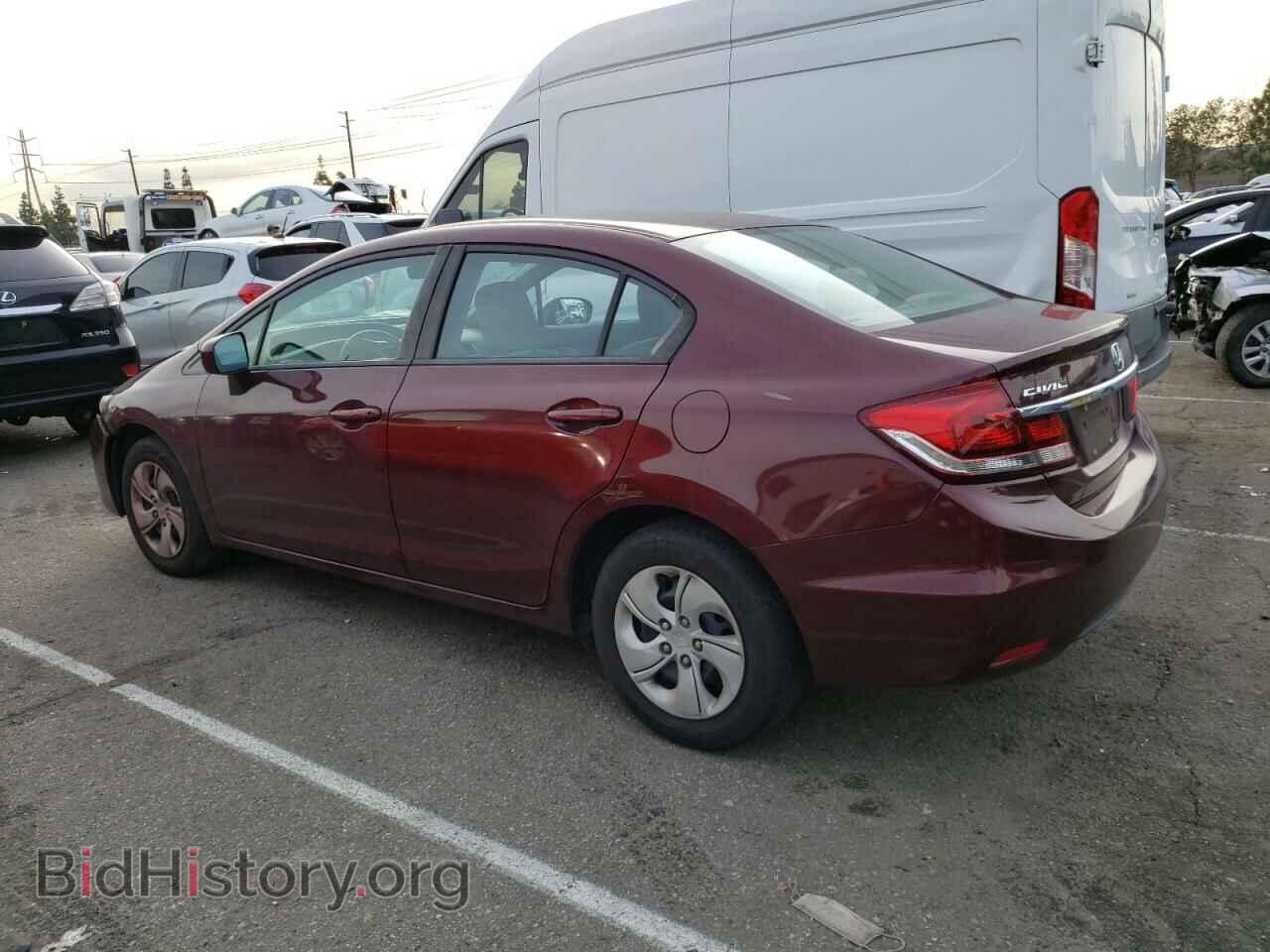 2015 HONDA CIVIC - VIN: 2HGFB2F55FH543577 - Фото 2