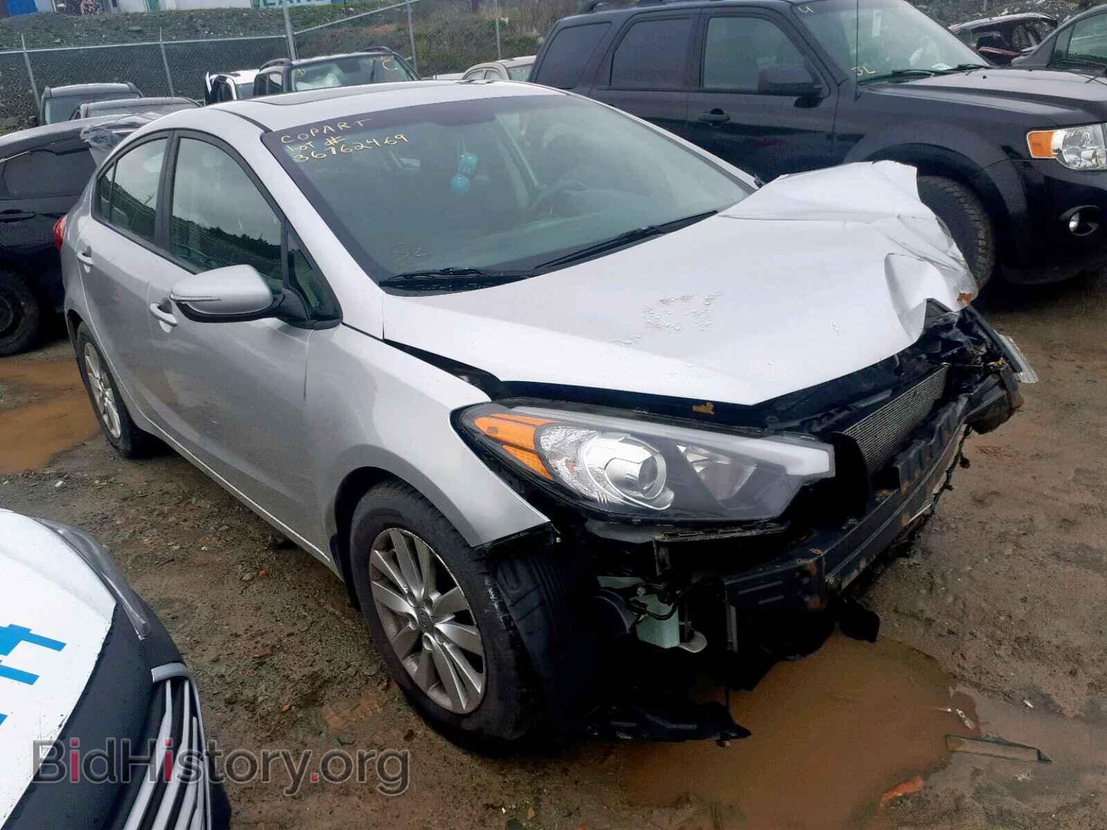 Фотография KNAFX4A69E5048877 - KIA FORTE LX 2014