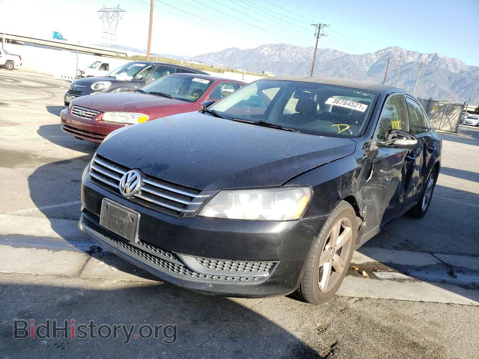 2012 VOLKSWAGEN PASSAT - VIN: 1VWBP7A39CC090898 - Фото 2
