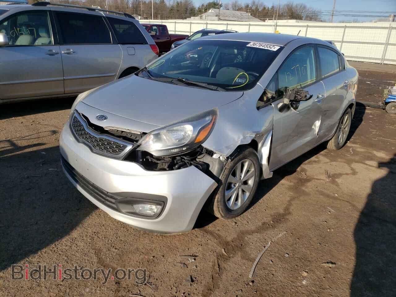 2013 KIA RIO - VIN: KNADN4A39D6117210 - Фото 2