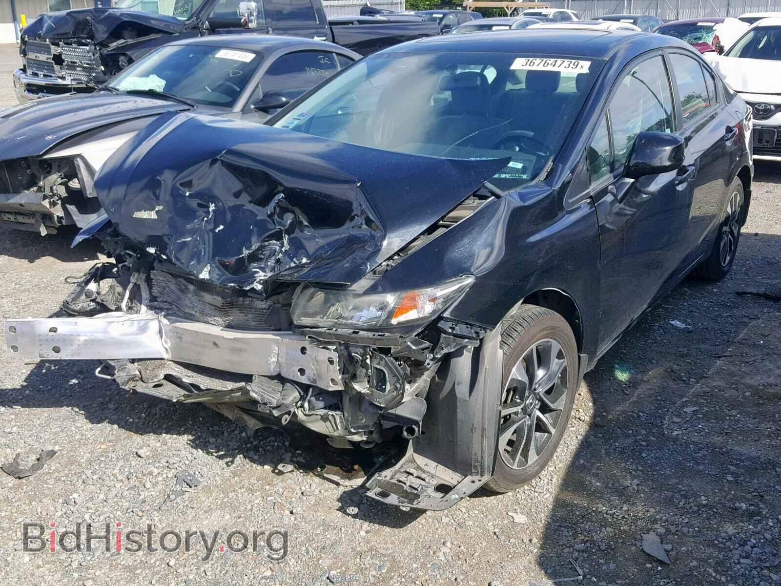 2013 HONDA CIVIC - VIN: 19XFB2F84DE236810 - Фото 2