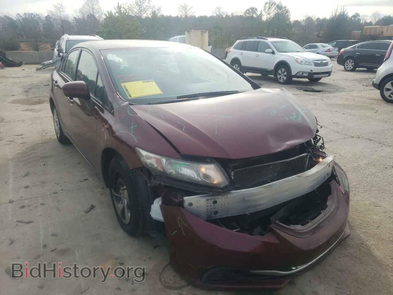 Фотография 2HGFB2F56EH519187 - HONDA CIVIC 2014