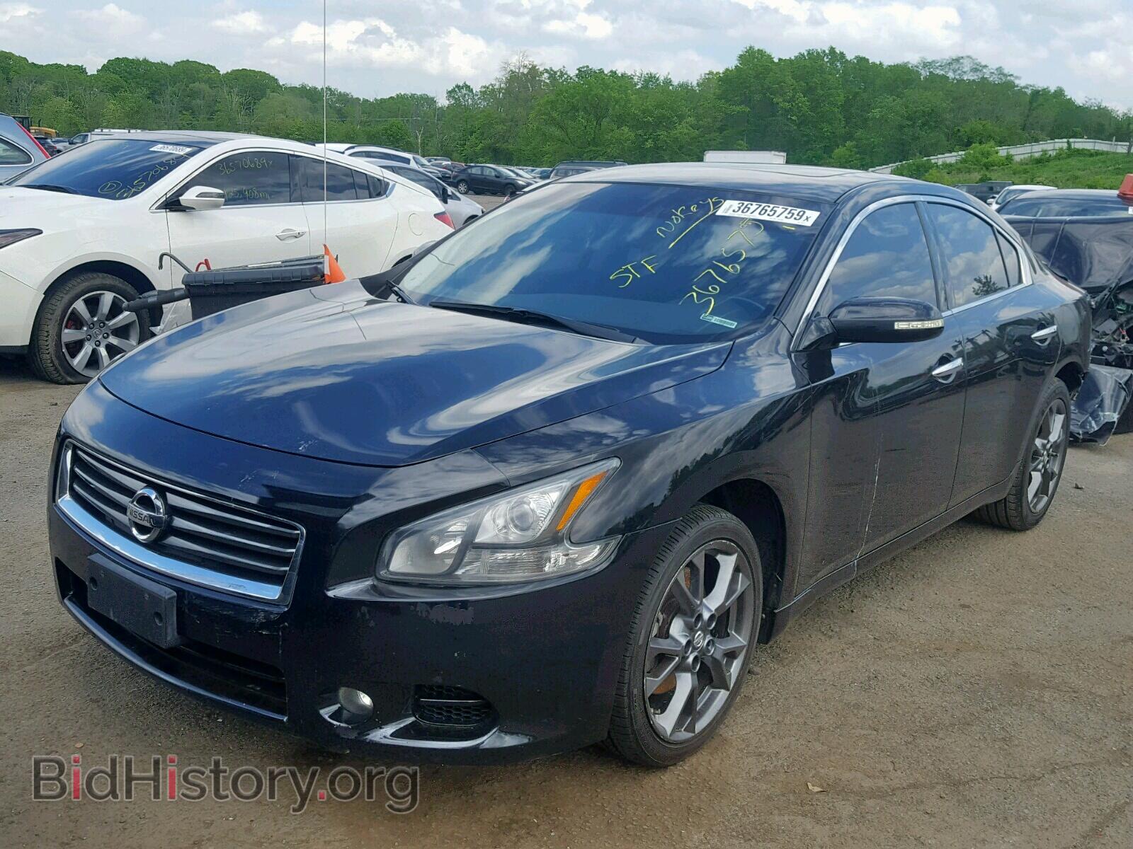 2012 NISSAN MAXIMA S - VIN: 1N4AA5AP5CC807343 - Фото 2