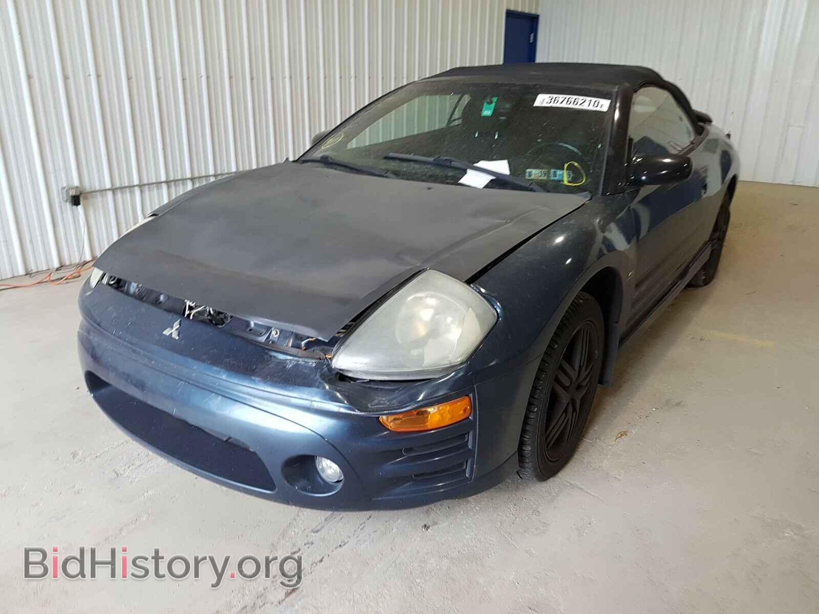 2004 MITSUBISHI ECLIPSE - VIN: 4A3AE75H84E032696 - Фото 2