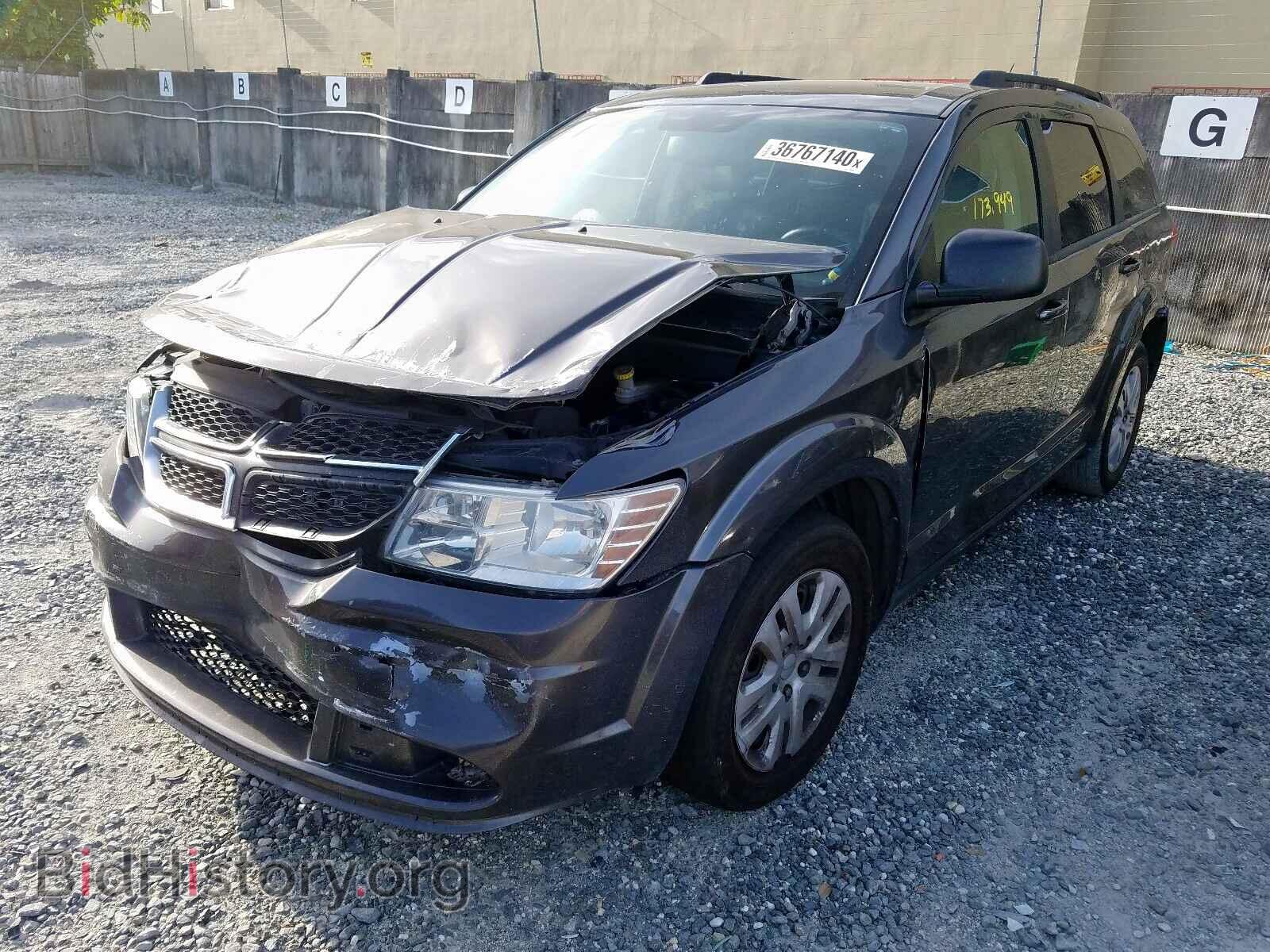 2014 DODGE JOURNEY - VIN: 3C4PDCAB7ET170919 - Фото 2