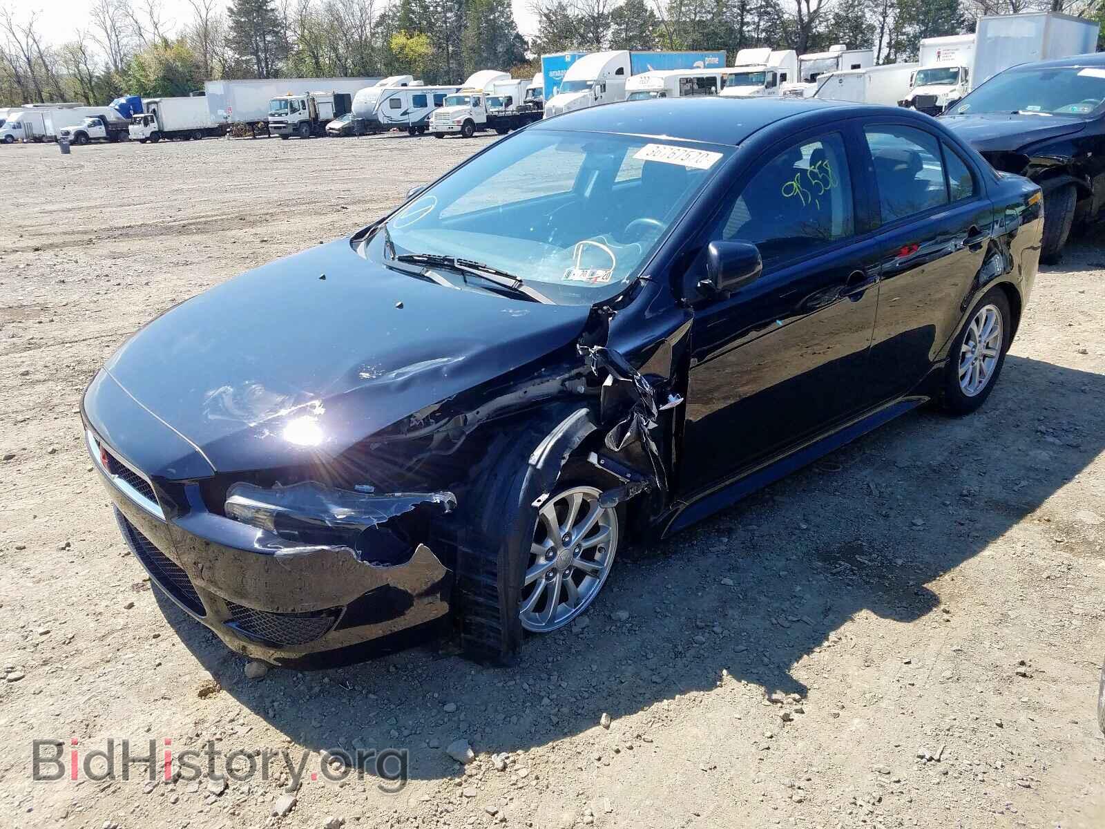 2013 MITSUBISHI LANCER - VIN: JA32U2FU7DU022707 - Фото 2