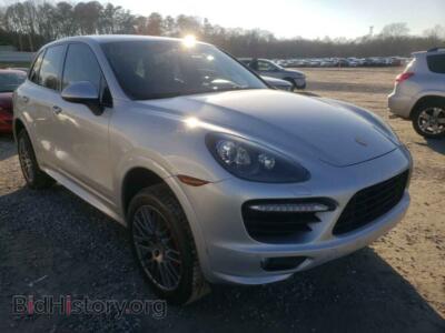 2014 Porsche CAYENNE Cayenne GT, серебристый — VIN WP1AD2A26ELA74676, Copart
