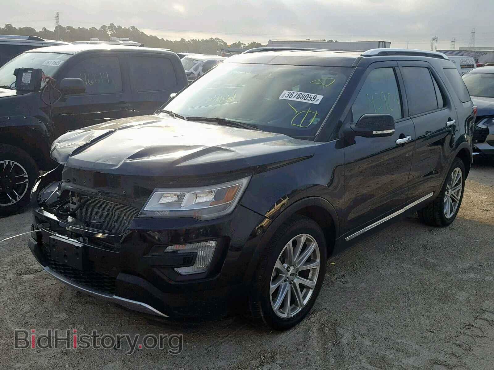 2017 FORD EXPLORER L - VIN: 1FM5K8F8XHGC38707 - Фото 2