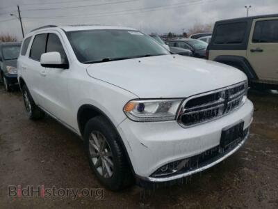 2017 Dodge DURANGO Durango SX, white — VIN 1C4RDJAG2HC884207, Copart