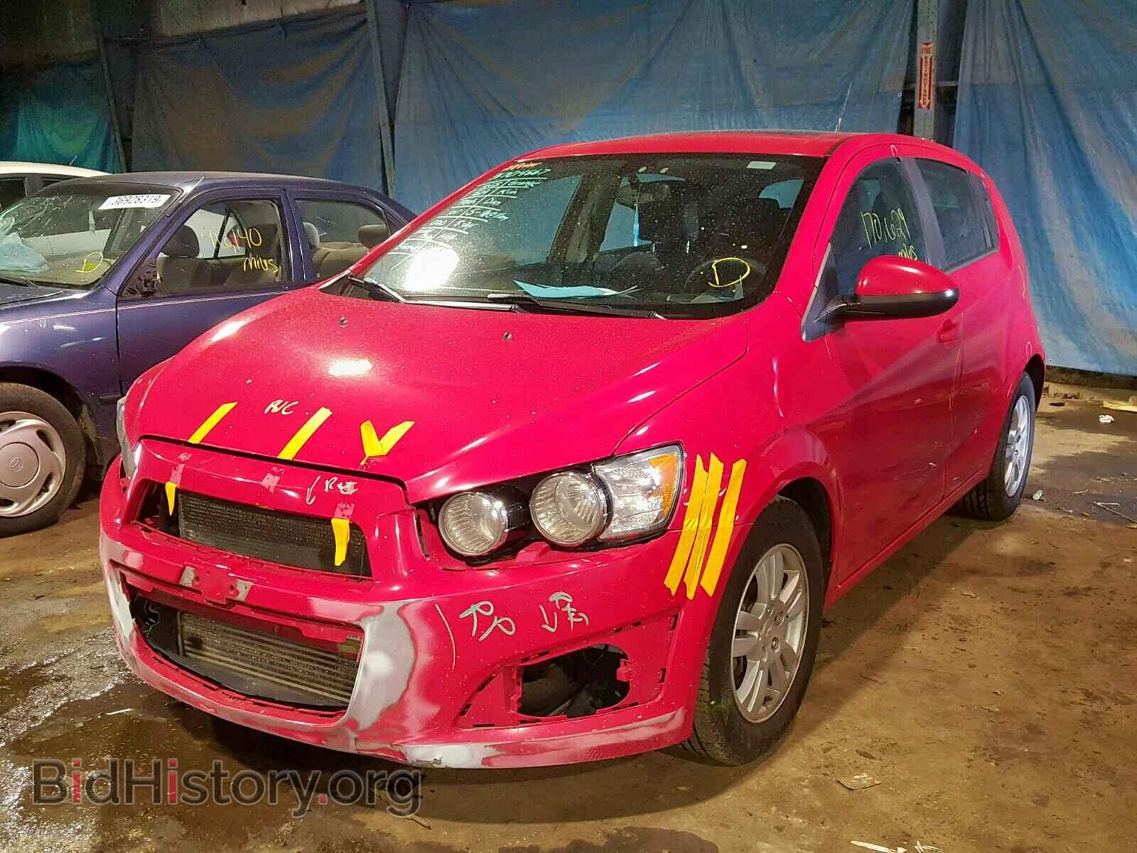 2014 CHEVROLET SONIC - VIN: 1G1JC6SB9E4241920 - Фото 2