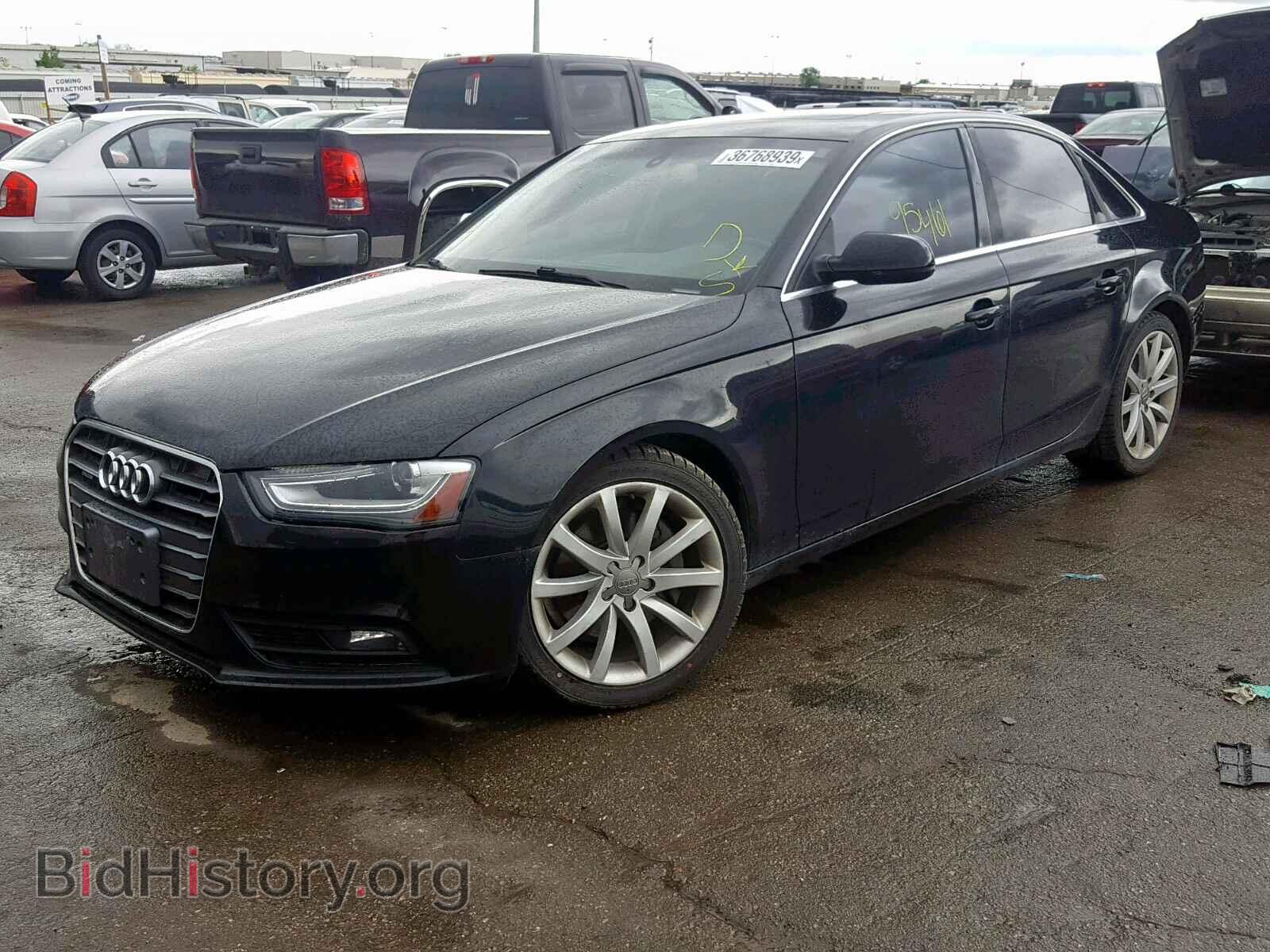 2013 AUDI A4 - VIN: WAUFFAFL9DA158849 - Фото 2