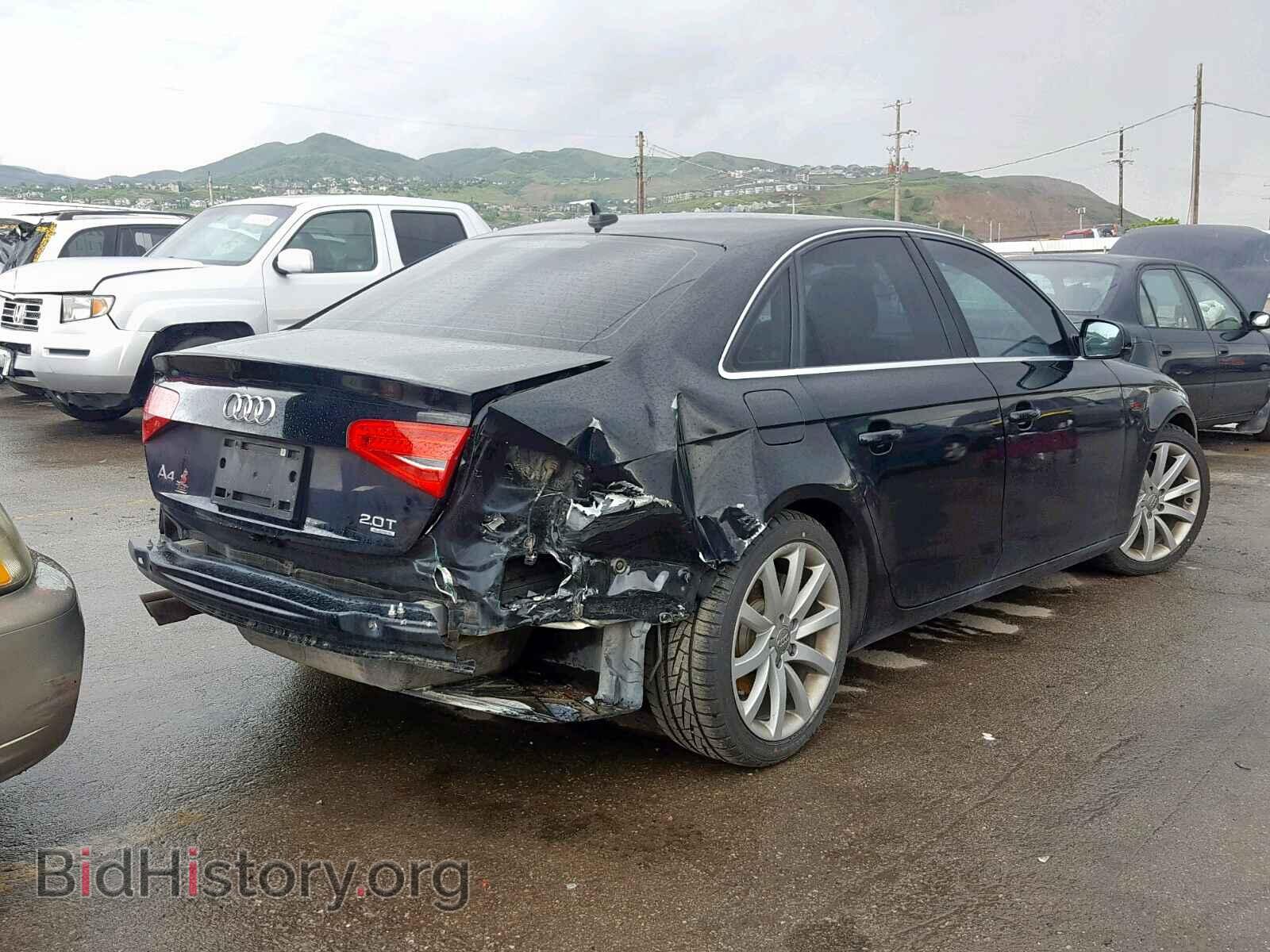 2013 AUDI A4 - VIN: WAUFFAFL9DA158849 - Фото 4