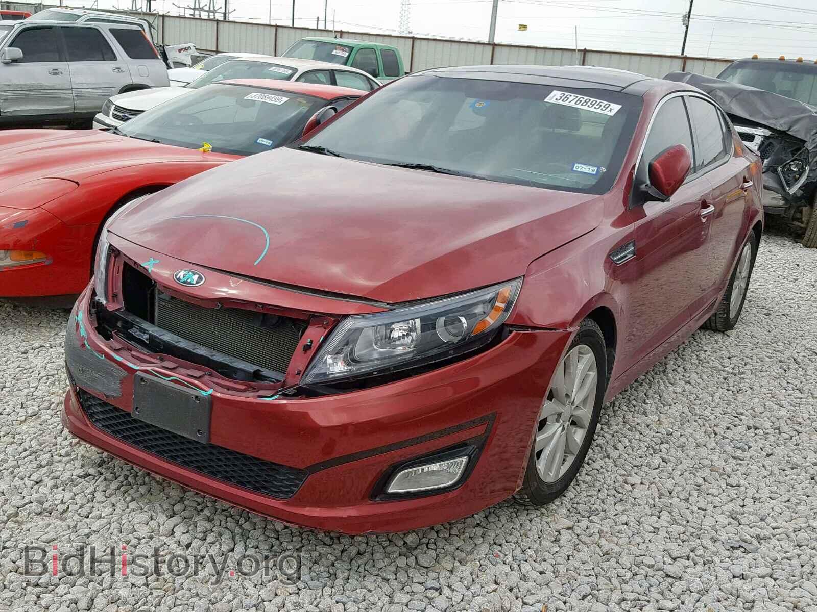 2014 KIA OPTIMA EX - VIN: 5XXGN4A75EG340091 - Фото 2