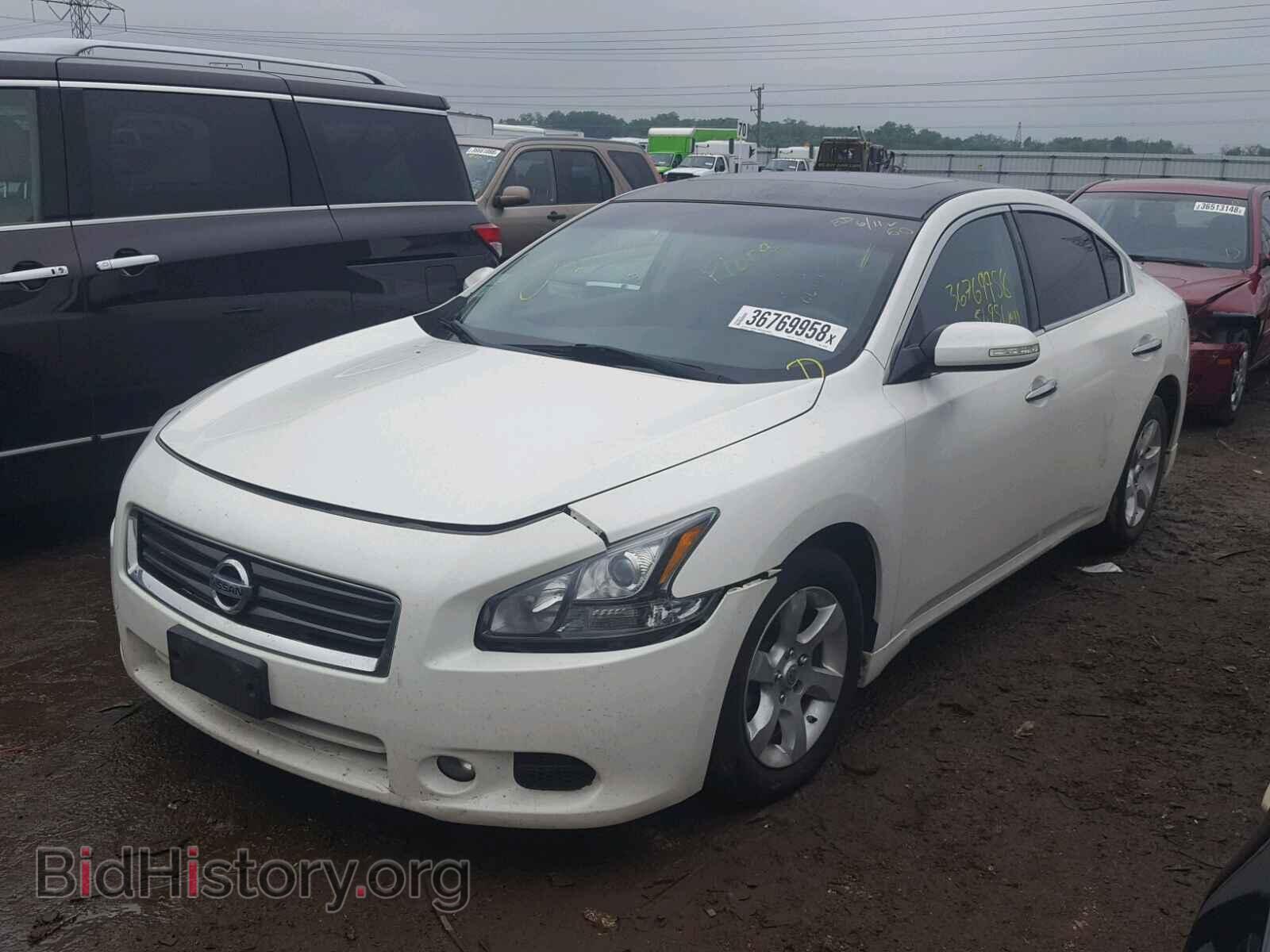 2012 NISSAN MAXIMA S - VIN: 1N4AA5AP5CC863718 - Фото 2