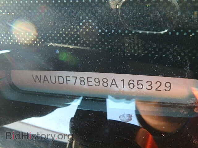 2008 AUDI A4 - VIN: WAUDF78E98A165329 - Фото 9