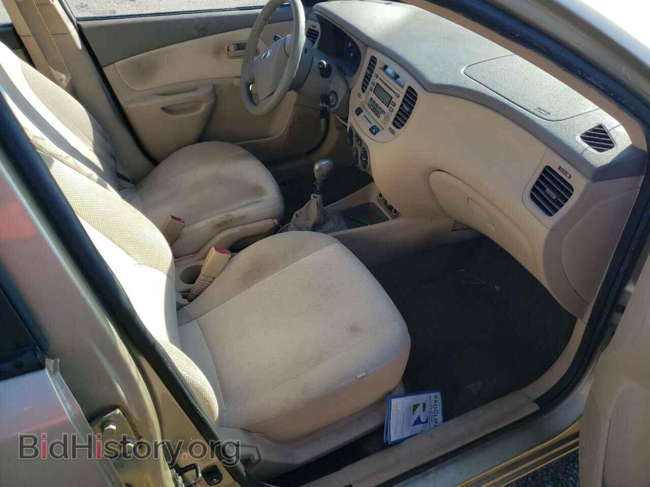 2007 KIA RIO - VIN: KNADE123776191498 - Фото 5