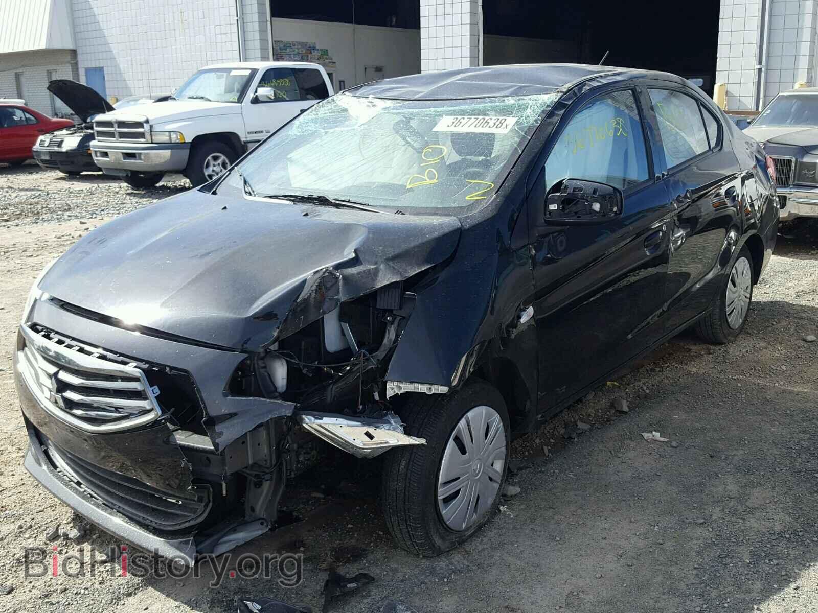 2017 MITSUBISHI MIRAGE - VIN: ML32F3FJ0HHF07671 - Фото 2