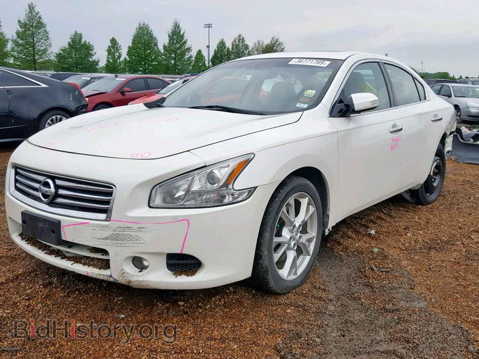 2014 NISSAN MAXIMA S - VIN: 1N4AA5AP1EC440069 - Фото 2