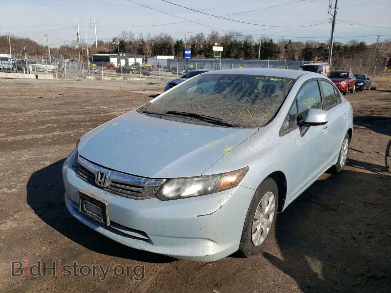 2012 HONDA CIVIC - VIN: 19XFB2E59CE004239 - Фото 2