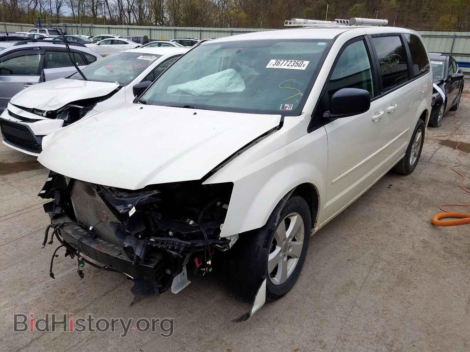 2013 DODGE CARAVAN - VIN: 2C4RDGBG8DR561041 - Фото 2