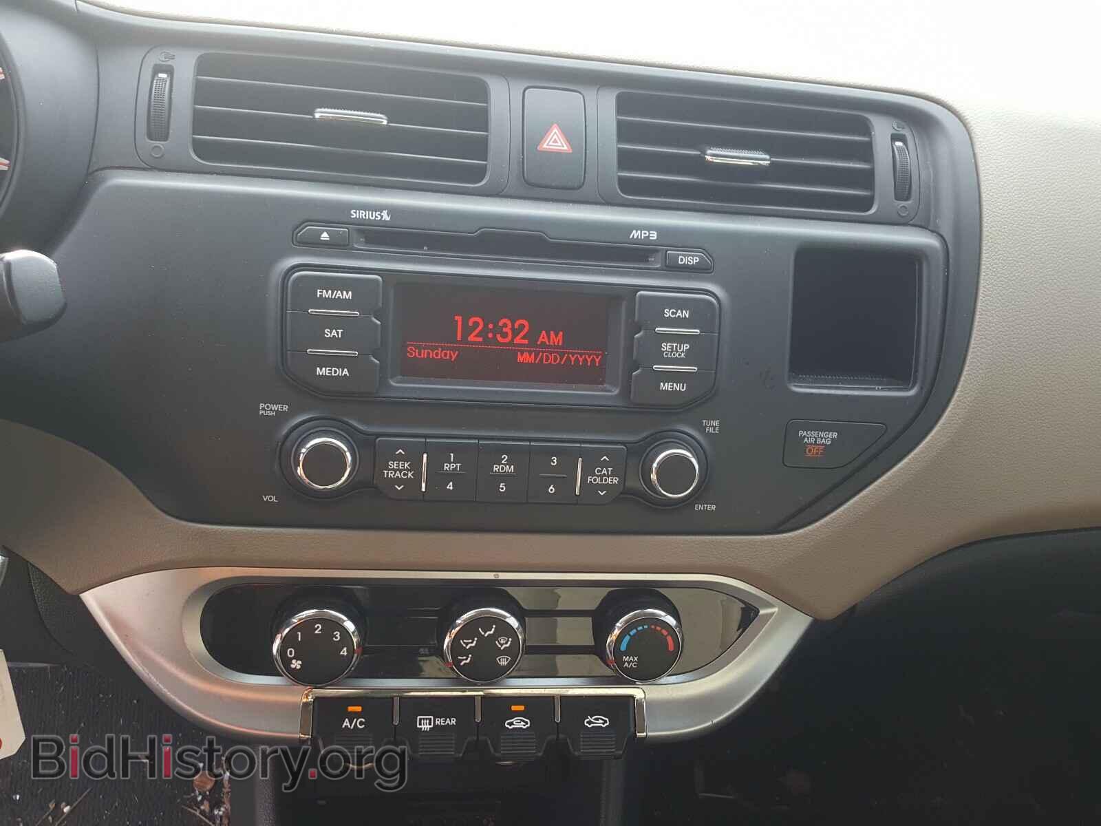 2014 KIA RIO - VIN: KNADM5A35E6372110 - Фото 9