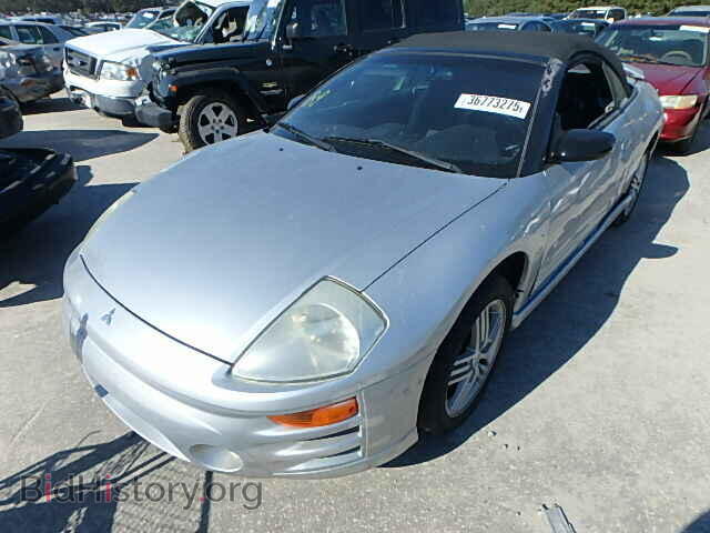 2004 MITSUBISHI ECLIPSE - VIN: 4A3AE55H44E057907 - Фото 2