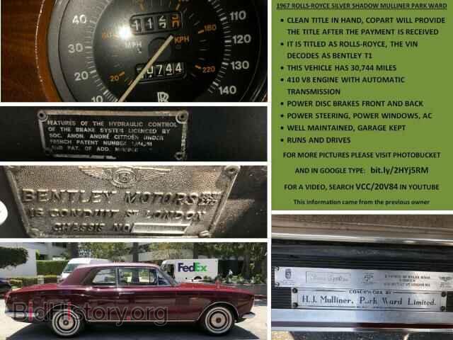 1967 ROLLS-ROYCE ALL MODELS - VIN: CBH1650 - Фото 10