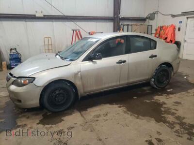 2007 Mazda 3 3 I, серебристый — VIN JM1BK32F071749360, Copart