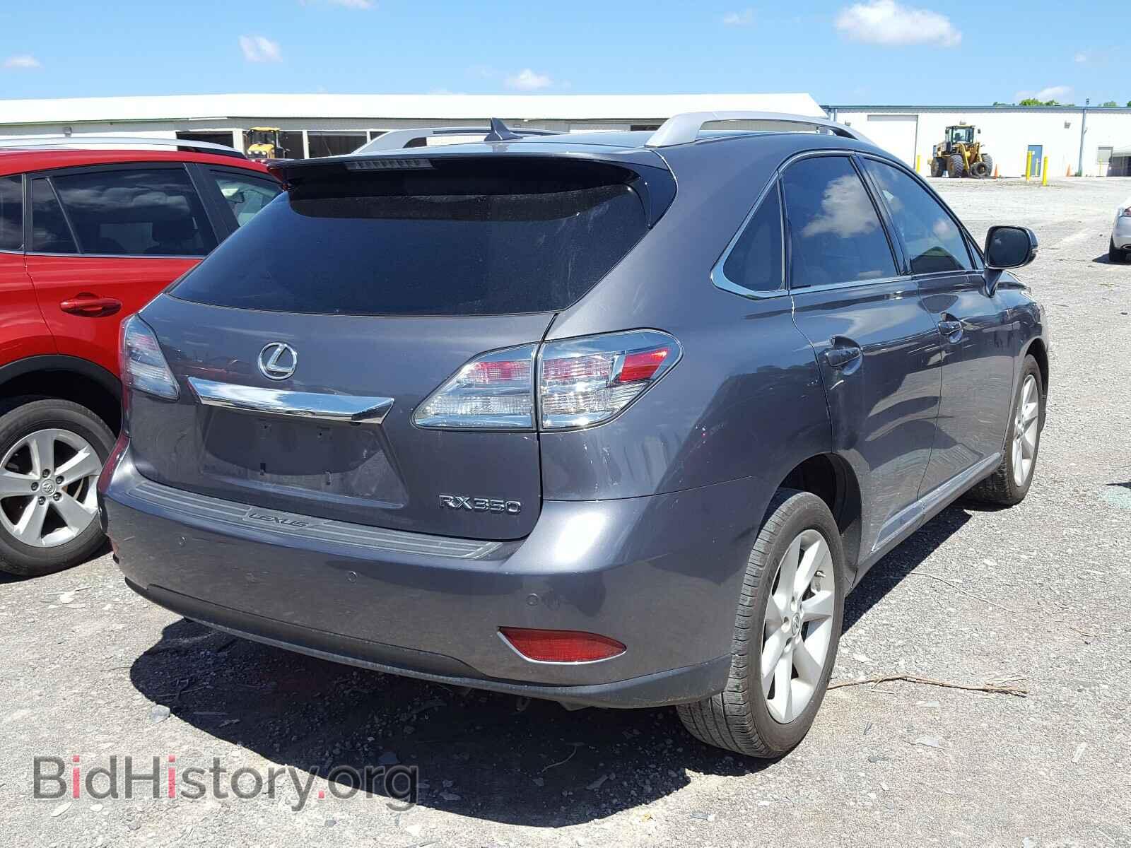 2012 LEXUS RX350 - VIN: 2T2ZK1BA4CC072788 - Фото 4