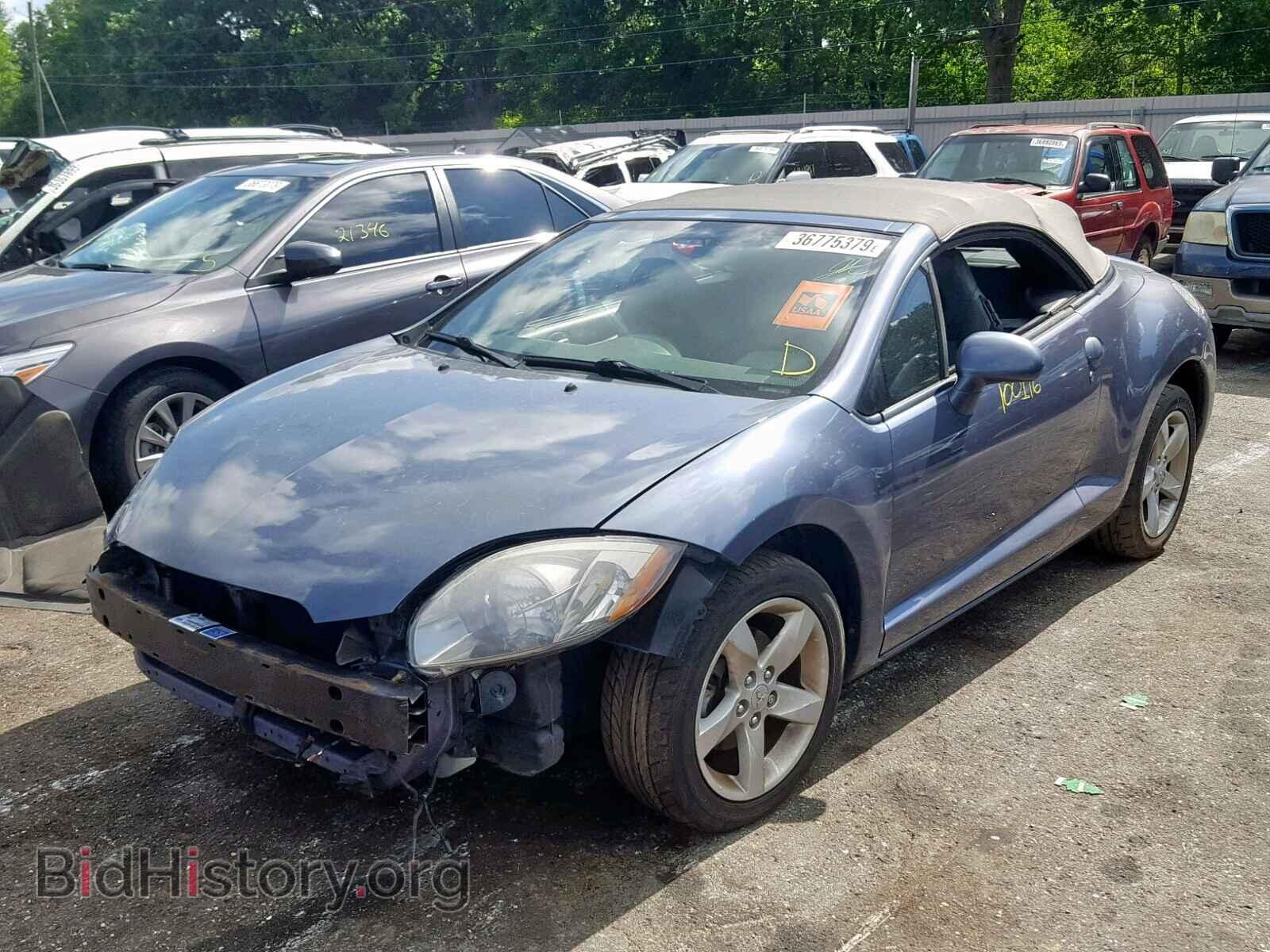 2007 MITSUBISHI ECLIPSE - VIN: 4A3AL25F37E019592 - Photo 2