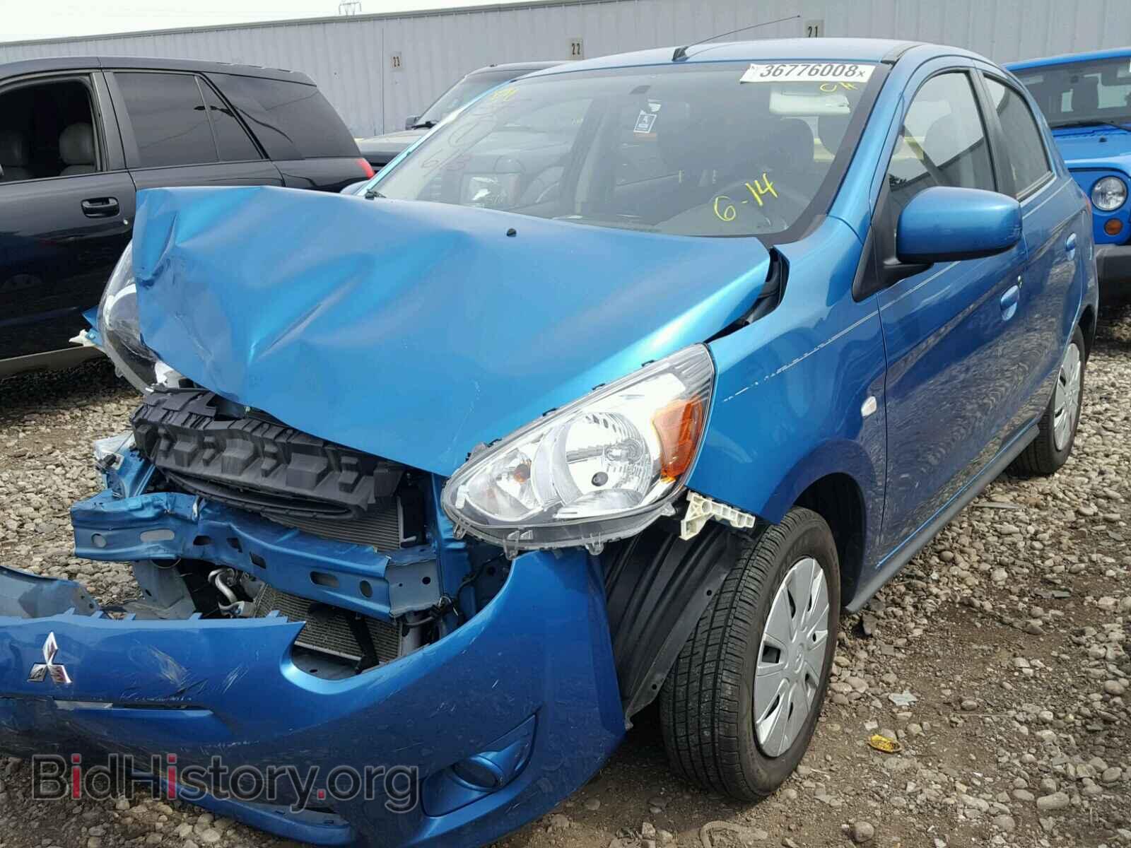 2014 MITSUBISHI MIRAGE - VIN: ML32A3HJ6EH008832 - Фото 2
