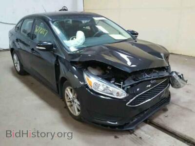 2015 Ford FOCUS, черный — VIN 1FADP3F25FL254842, Copart